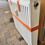 Paneelradiator met geïntegreerde thermostaatkraan, Brugman Kompakt-4,